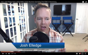 How Josh Elledge Built a Multi-Million Dollar Business Spending Only $500 in Advertising