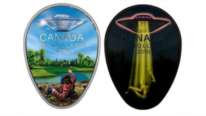 Canadian Government Releases UFO Encounter Official $20 Coin After Public UFO Disclosure